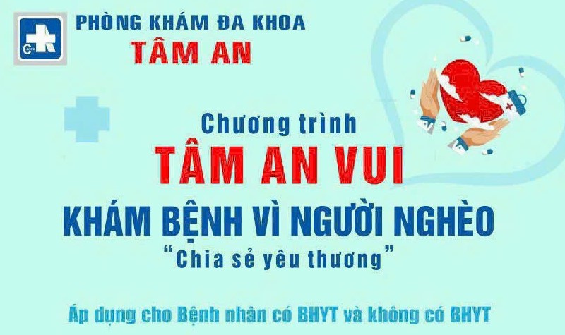 Chương trình Tâm An Vui - Khám bệnh cho người nghèo